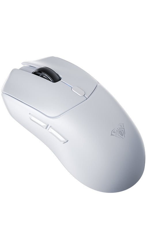 AULA SC580X LightWeight PAW3395 Sensör 10000 DPI 1000Hz Kablolu ve Kablosuz Gaming Mouse Beyaz