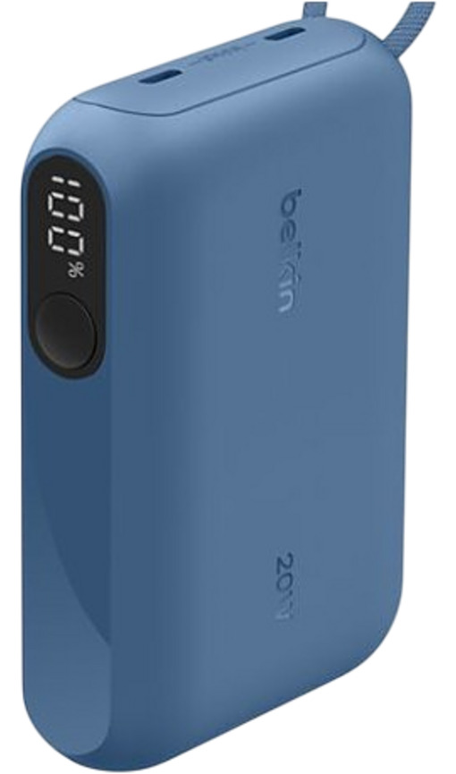 BELKIN BC 10KGöstrg PD20W USBC Taşınabilir Şarj Cihazı Mavi
